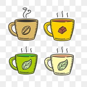 Herbal tea and coffee