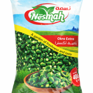 Frozen okra small 400 Gr * 20