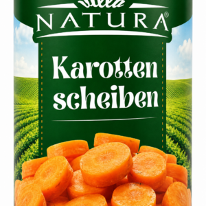 Canned carrot NATURA 3000 Gr * 6