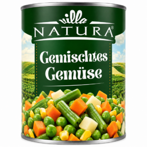 Canned mixed vegetables NATURA 3000 Gr * 6