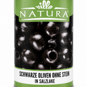 Pitted black olives NATURA 4200 gr * 4
