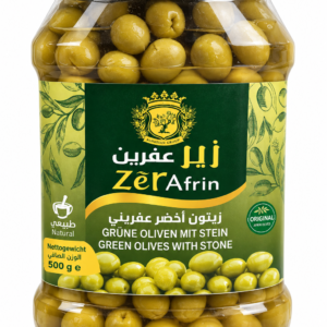 Green Zer afrin olives 2300 gram * 8