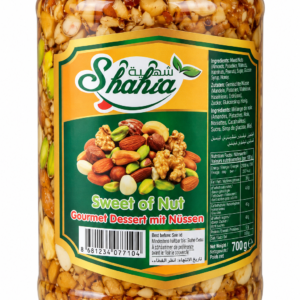 Honey with nuts 720 gr * 12